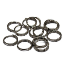 Load image into Gallery viewer, 200pcs/lot 5 6 7 8 10 12 14 mm Open Jump Rings Double Loops Gold Color Split Rings Connectors For Jewelry Making