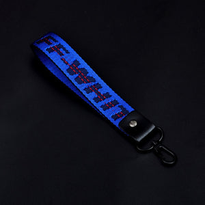 Off White Keychain Braided Ribbon Keychains For Women Men Phone Case Lanyard Key Chain Car Key Ring Wallet Bag Pendant Jewelry
